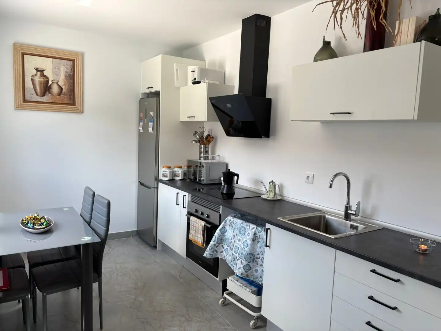 Kitchen of Houses for sale in Las Ventas de Retamosa  with Swimming Pool