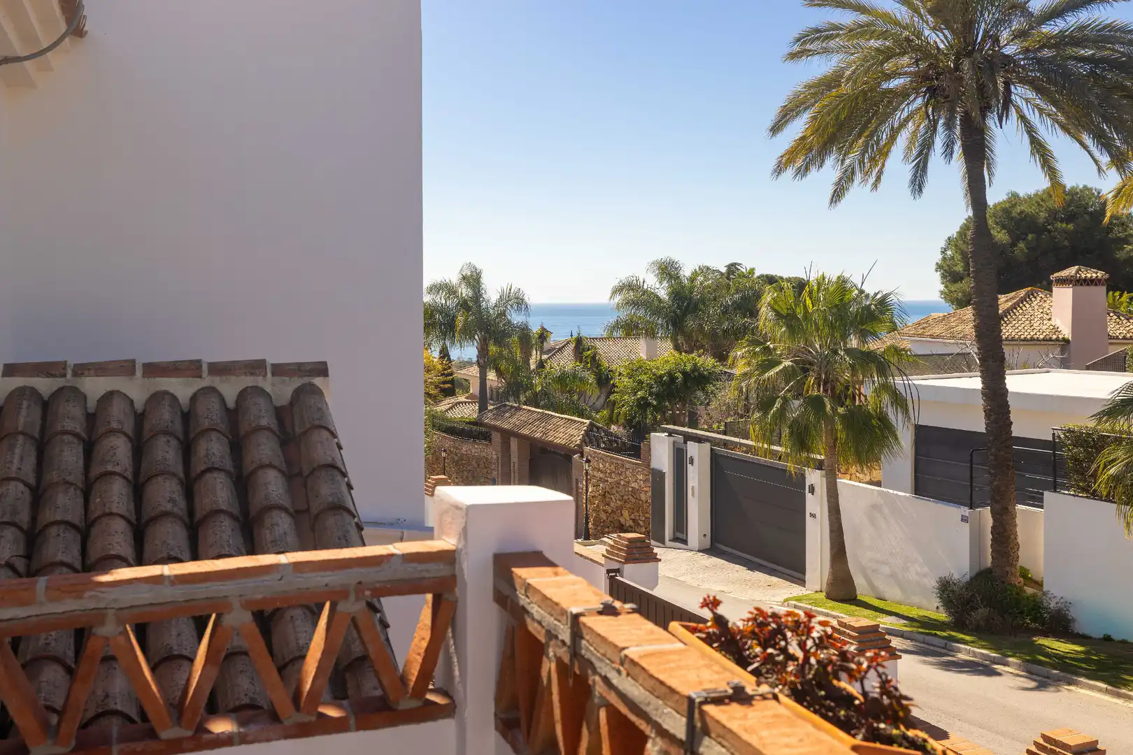 Jardí de Casa o xalet en venda en Marbella amb Aire condicionat, Jardí privat i Terrassa