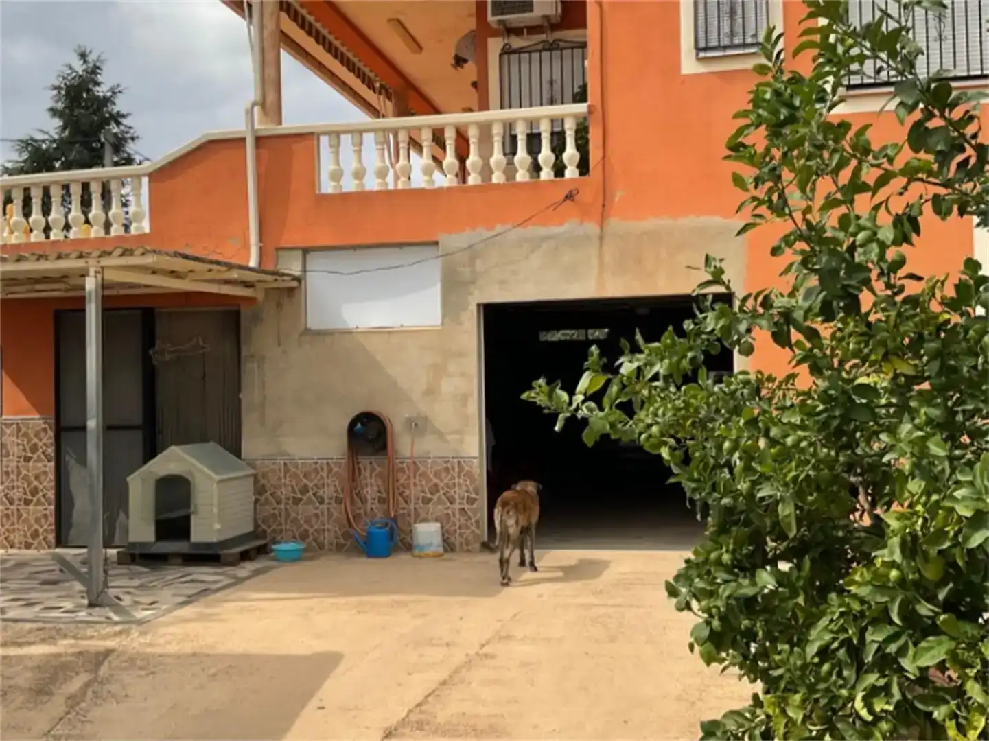Vista exterior de Casa o xalet en venda en Benigànim amb Aire condicionat, Piscina i Balcó