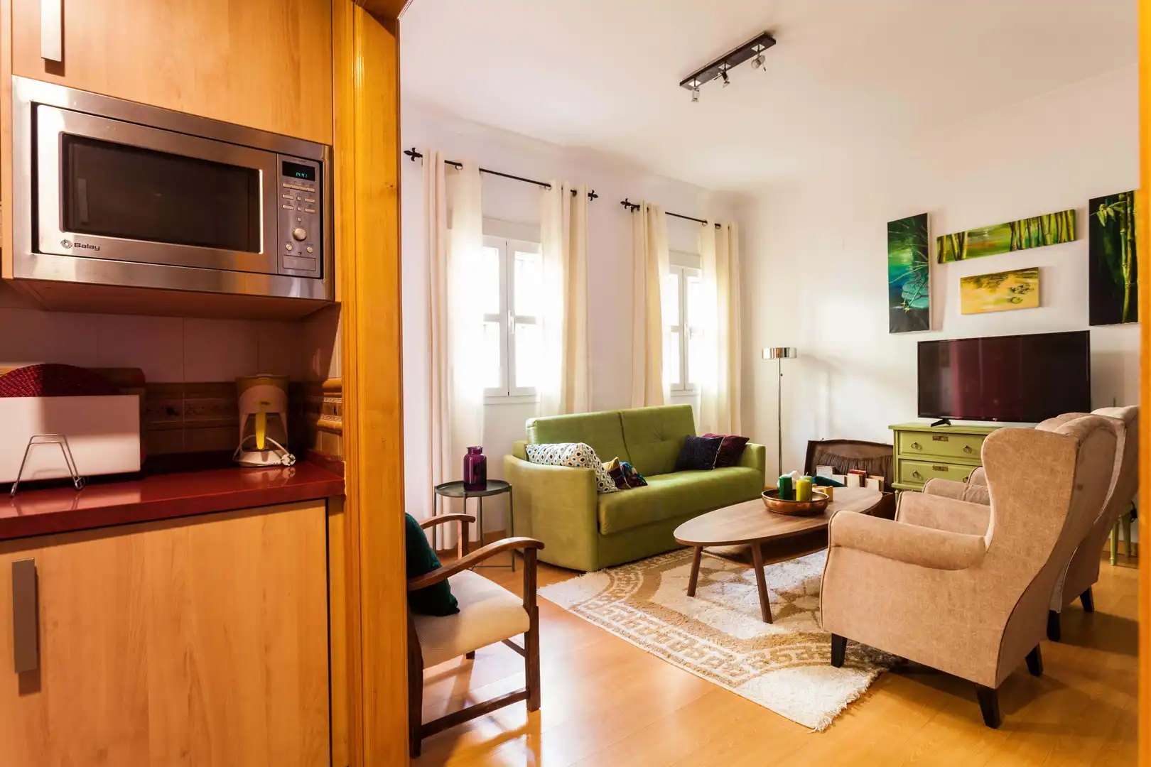 Sala de estar de Piso en venta en Sevilla con Aire acondicionado