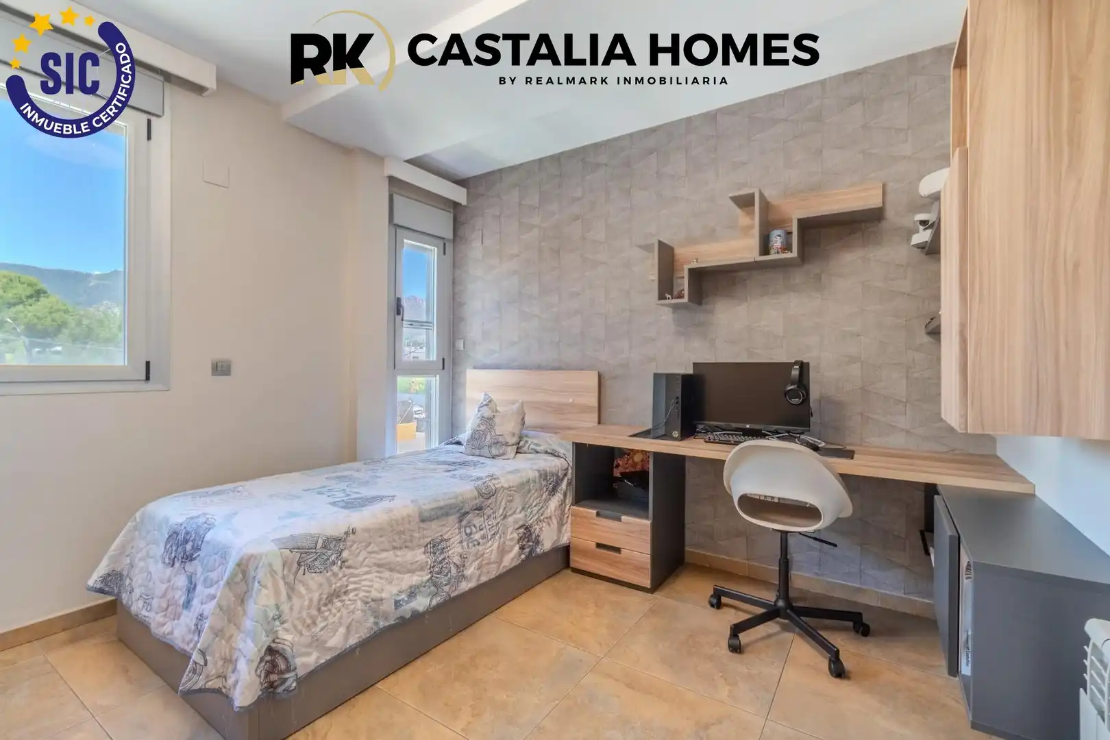 Dormitori de Casa o xalet en venda en Benicasim / Benicàssim amb Aire condicionat, Calefacció i Jardí privat