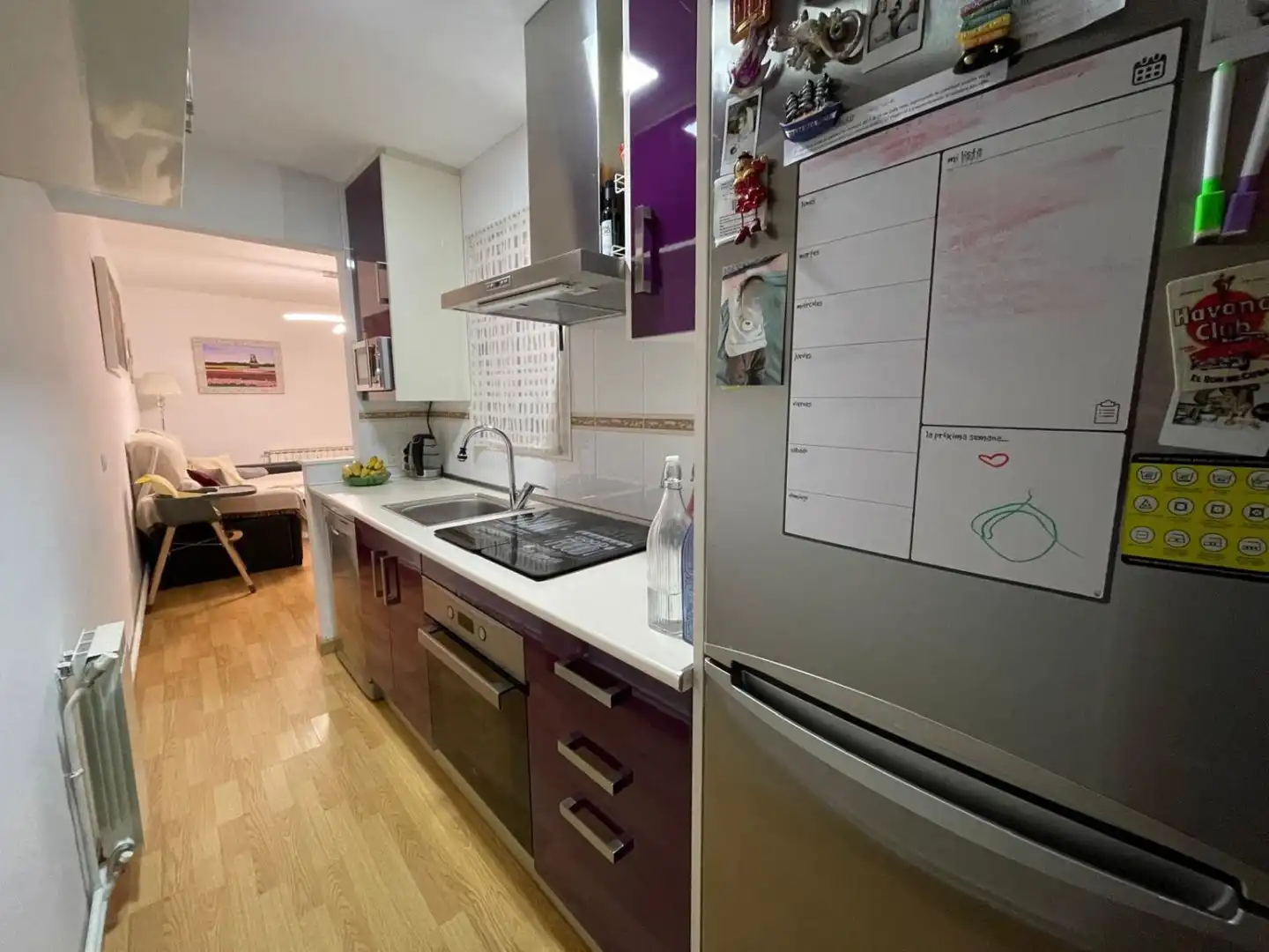 Kitchen of Flat for sale in Valdepeñas  with Air Conditioner, Heating and Terrace