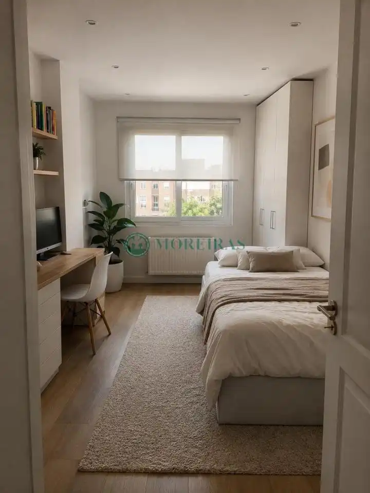 Bedroom of Flat for sale in Ourense Capital   with Heating, Storage room and Balcony
