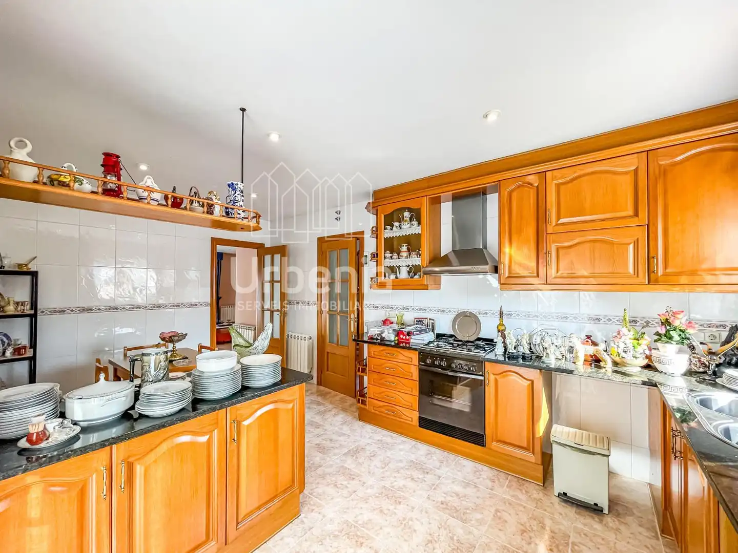 Kitchen of Houses for sale in Argentona  with Air Conditioner, Heating and Terrace