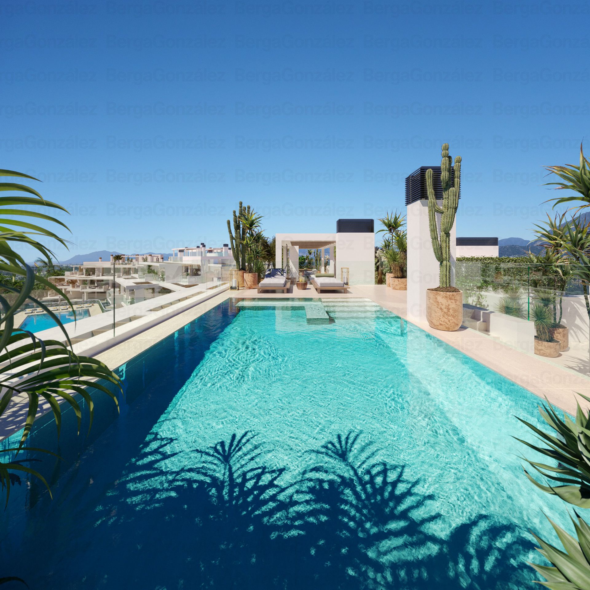 Piscina de Àtic en venda en Marbella amb Aire condicionat, Calefacció i Terrassa