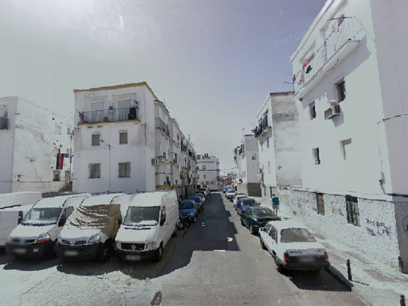 Vista exterior de Piso en venta en San Juan de Aznalfarache