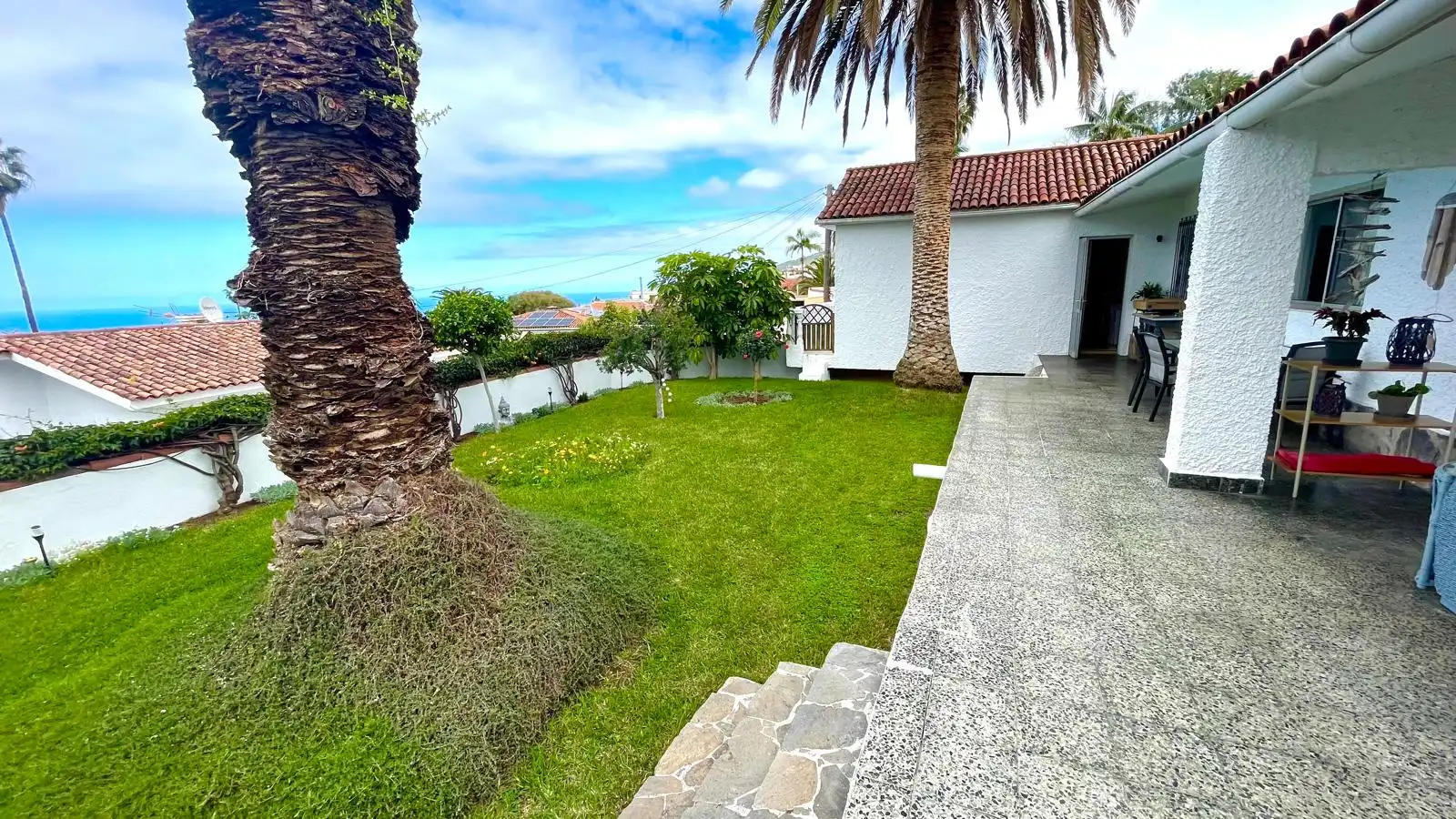 Garden of Houses for sale in La Orotava  with Private garden, Terrace and Furnished