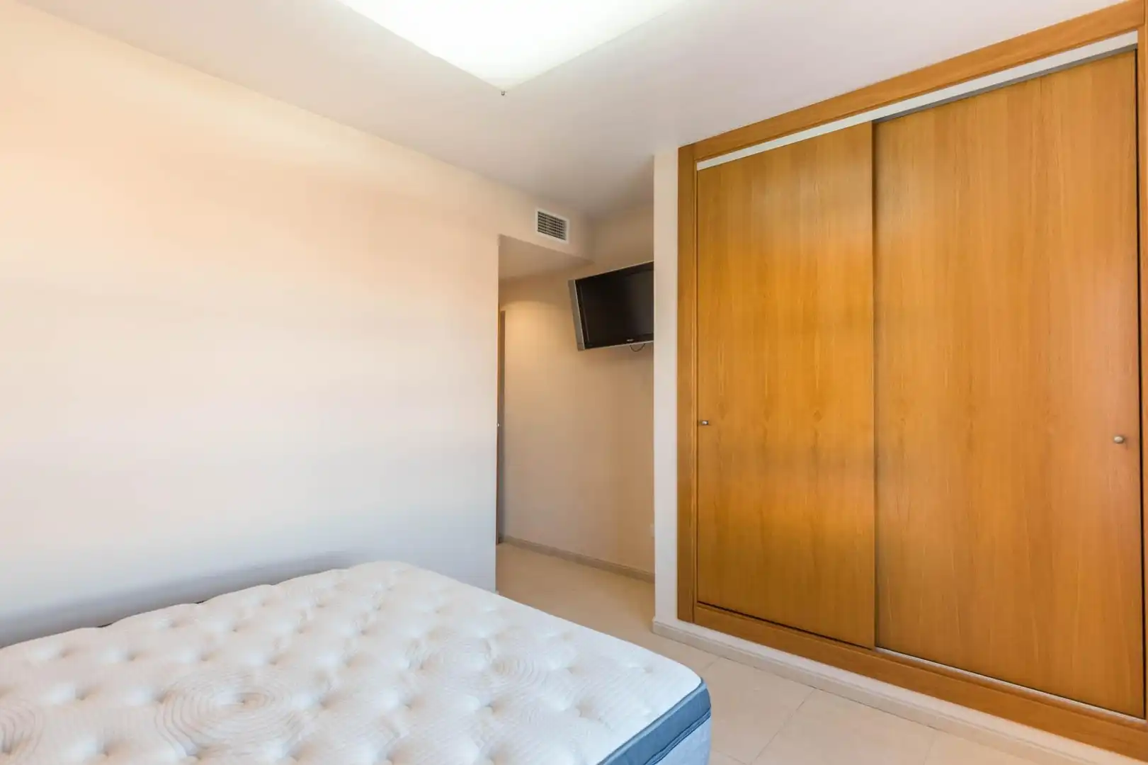 Bedroom of Flat for rent in Murcia  with Air Conditioner, Furnished and Balcony