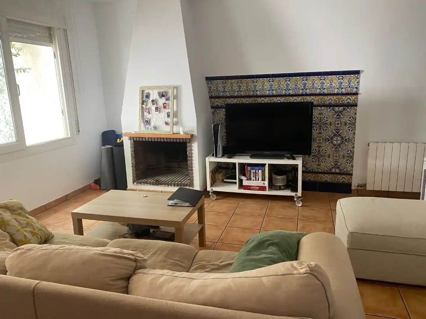 Sala de estar de Planta baja en venta en Badalona