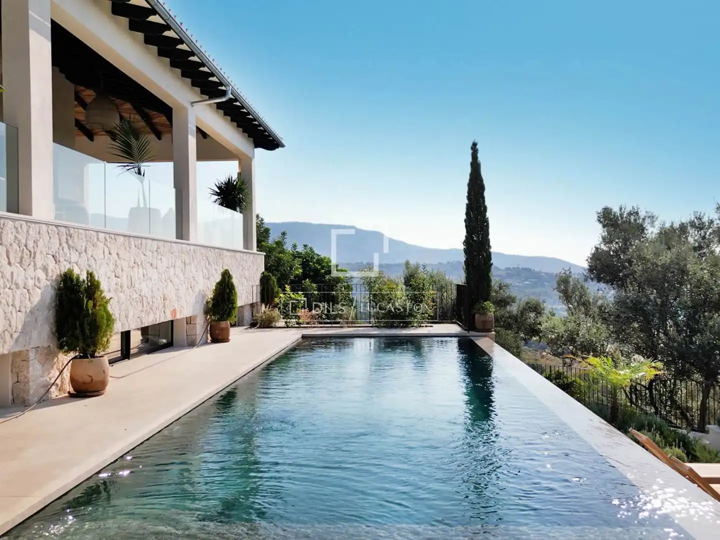 Vista exterior de Casa o xalet en venda en Bunyola amb Aire condicionat, Calefacció i Jardí privat