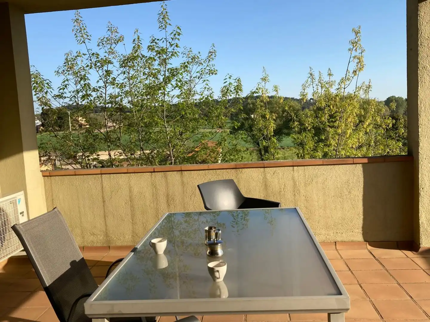 Terrace of Detached homes for sale in Vilobí d'Onyar  with Air Conditioner, Heating and Terrace