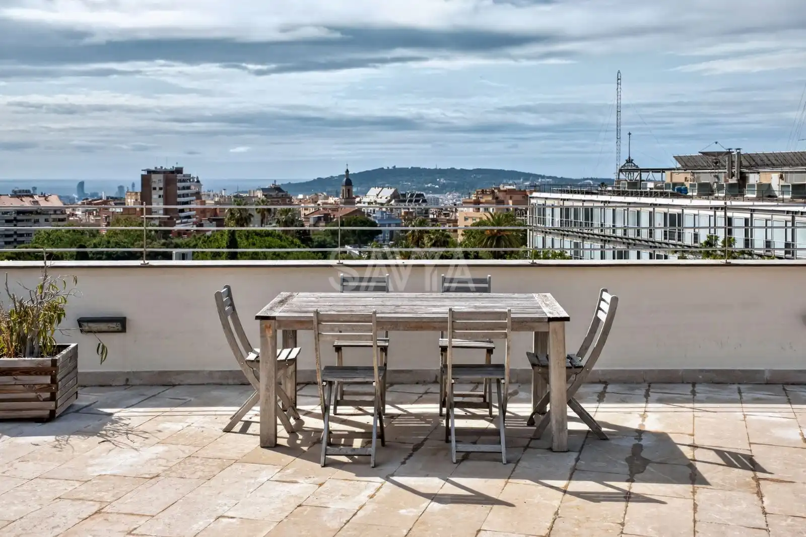 Terraza de Casa o chalet en venta en Barcelona con Aire acondicionado, Terraza y Trastero