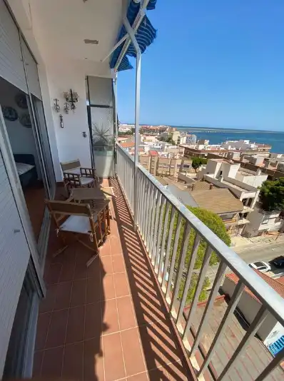Balcony of Flat for rent in San Pedro del Pinatar  with Furnished, Oven and Washing machine