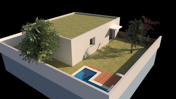 Piscina de Casa o xalet en venda en Vigo  amb Traster