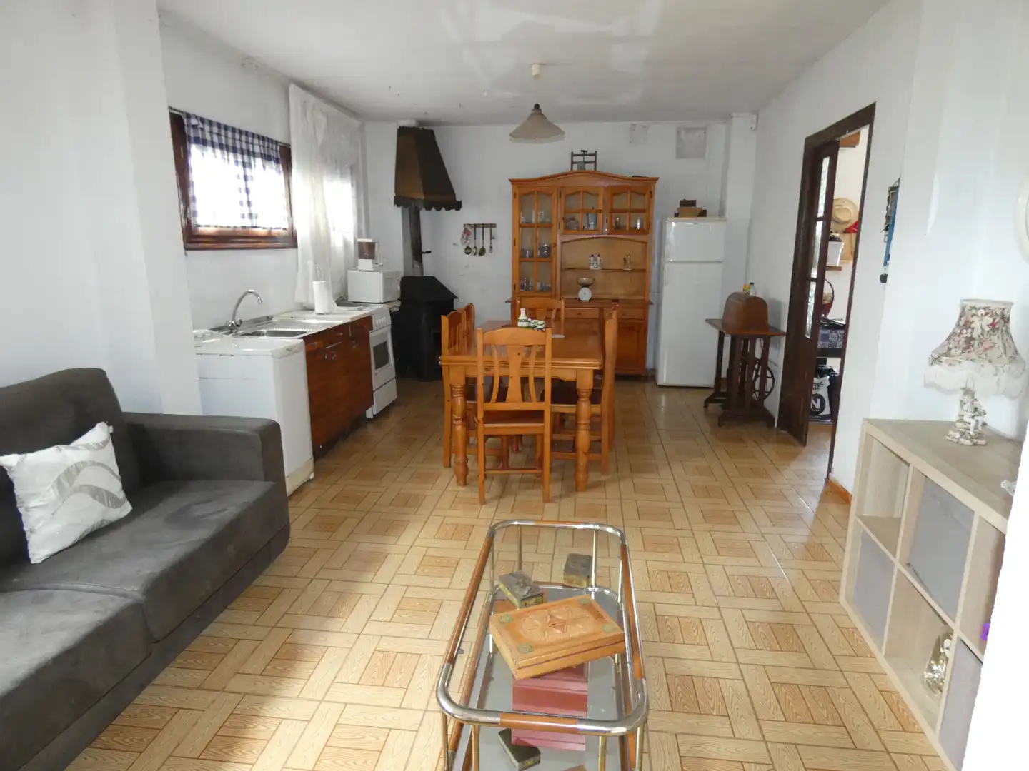 Küche von Haus oder Chalet zum Verkauf in Bárcena de Cicero mit Heizung, Privatgarten und Möbliert