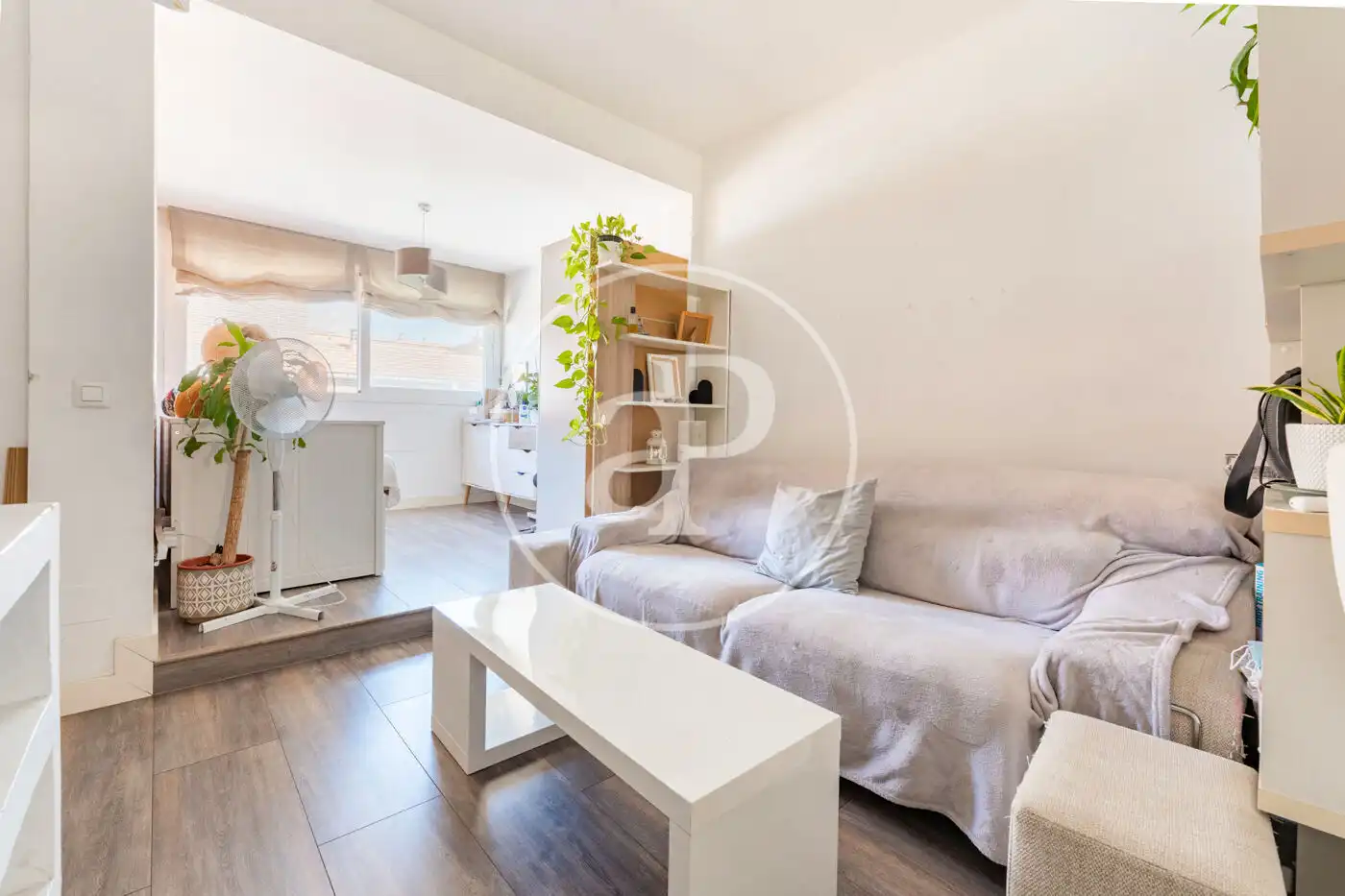 Sala de estar de Ático en venta en Madrid con Aire acondicionado y Calefacción
