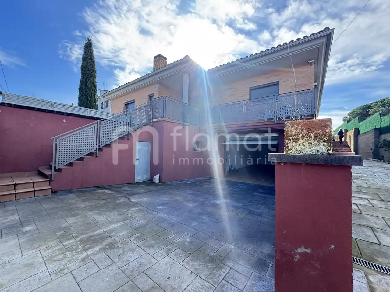 Vista exterior de Casa o xalet en venda en Caldes de Malavella amb Jardí privat i Piscina