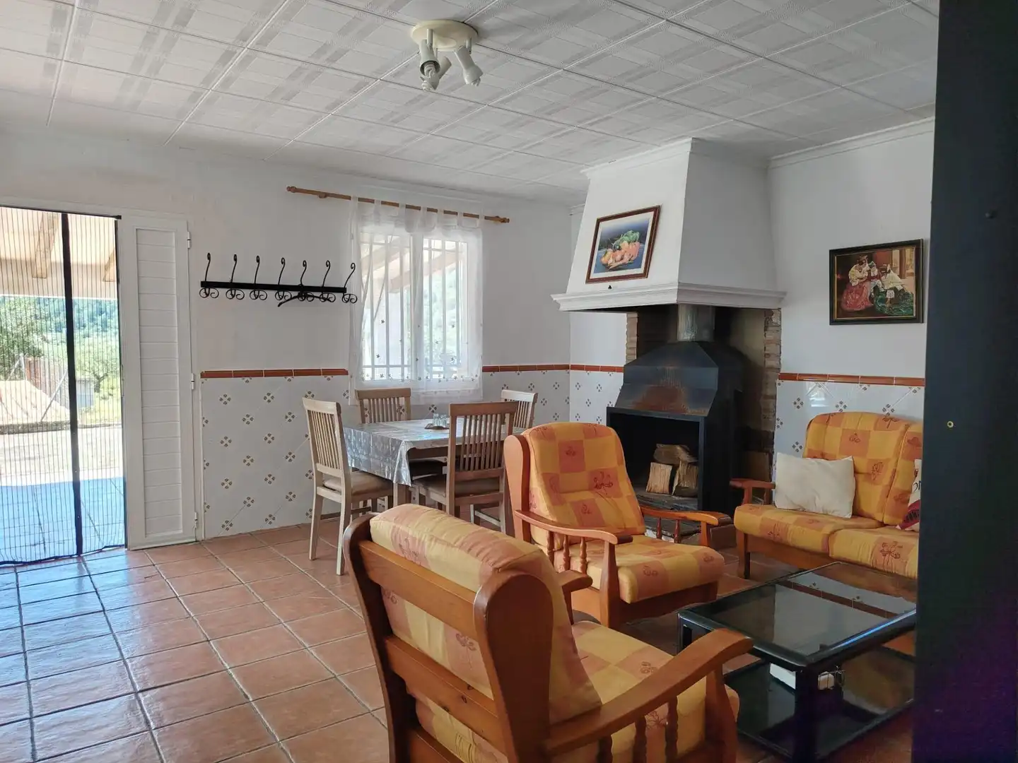 Living room of Houses for sale in Navarrés  with Air Conditioner, Private garden and Storage room