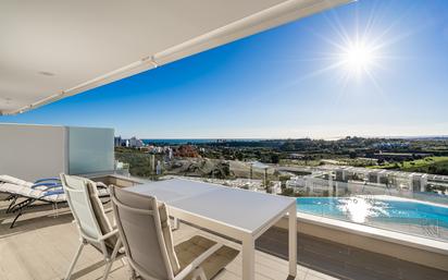 Terrassa de Apartament en venda en Estepona amb Aire condicionat, Terrassa i Piscina