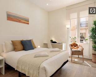 Bedroom of Flat to rent in  Barcelona Capital  with Air Conditioner, Heating and Furnished