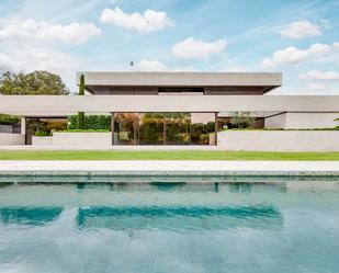 Exterior view of House or chalet to rent in Pozuelo de Alarcón  with Air Conditioner, Heating and Terrace