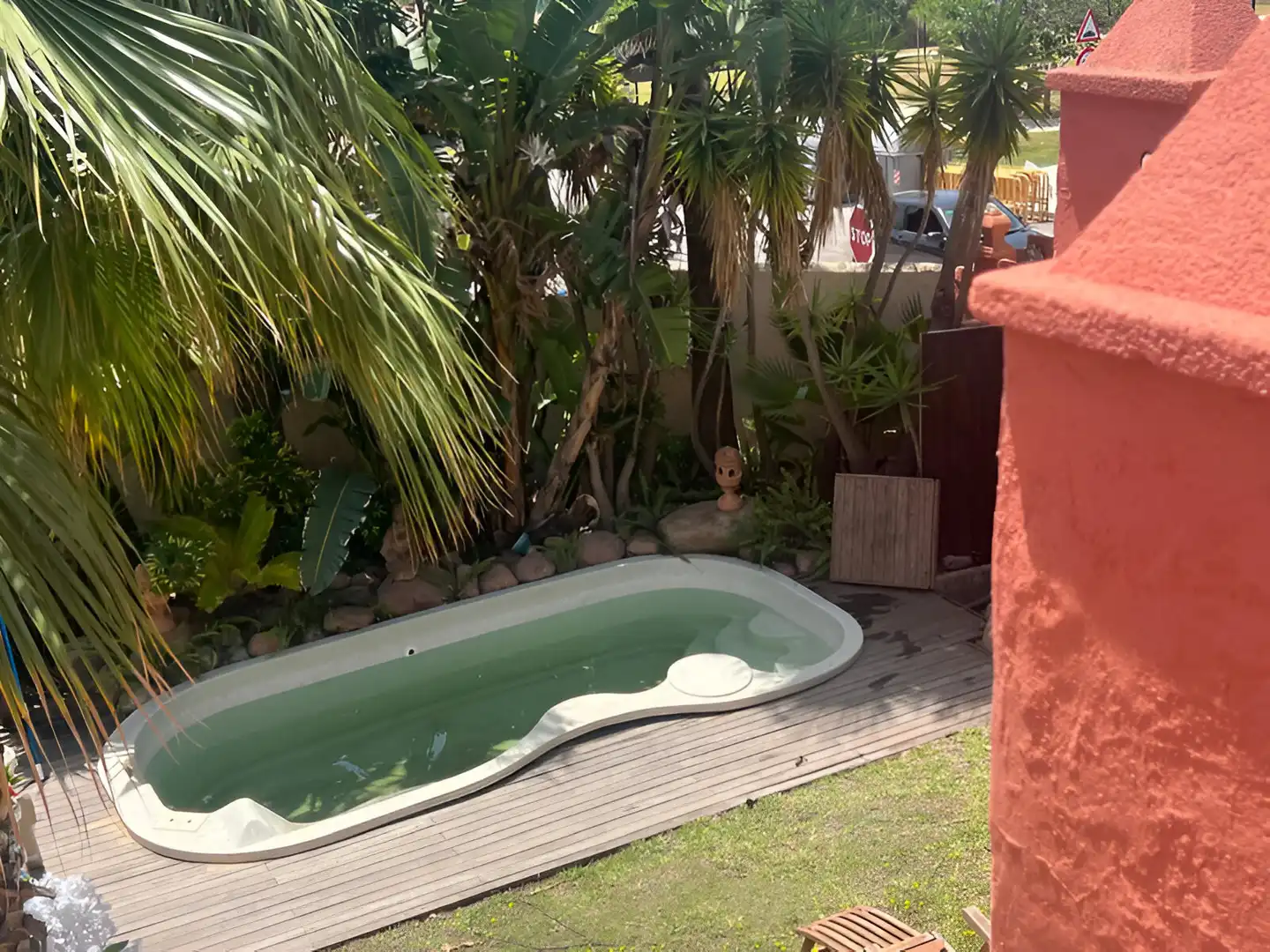 Piscina de Casa o chalet en venta en Estepona con Aire acondicionado, Terraza y Piscina