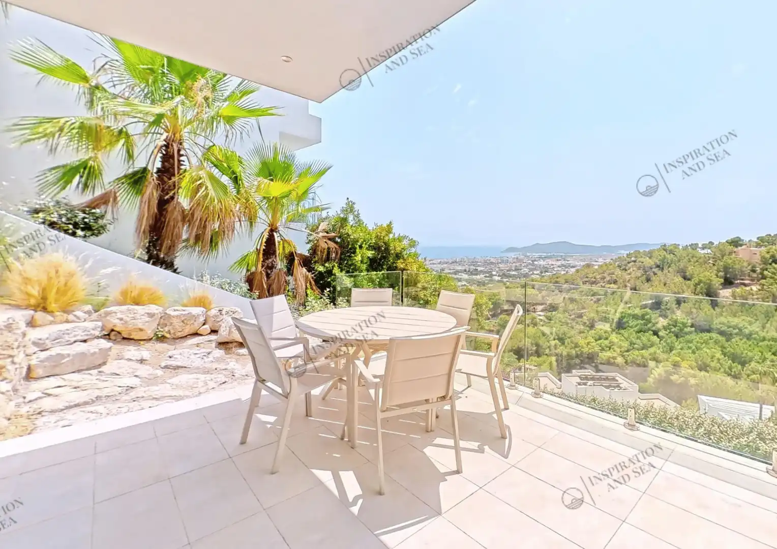 Terrassa de Casa o xalet de lloguer en Eivissa amb Aire condicionat, Calefacció i Jardí privat
