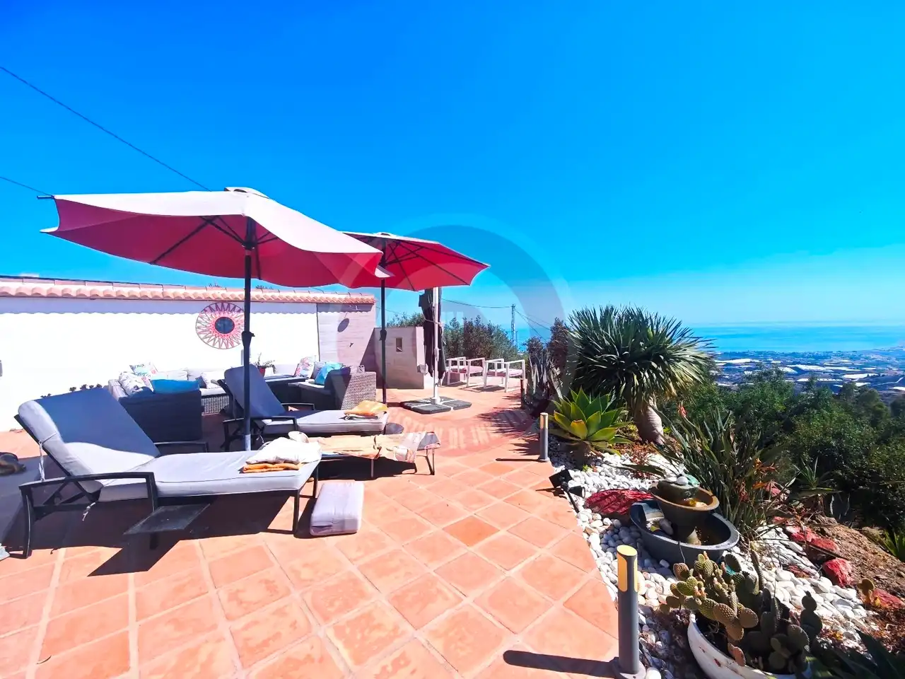 Terraza de Casa o chalet en venta en Arenas con Aire acondicionado, Jardín privado y Terraza