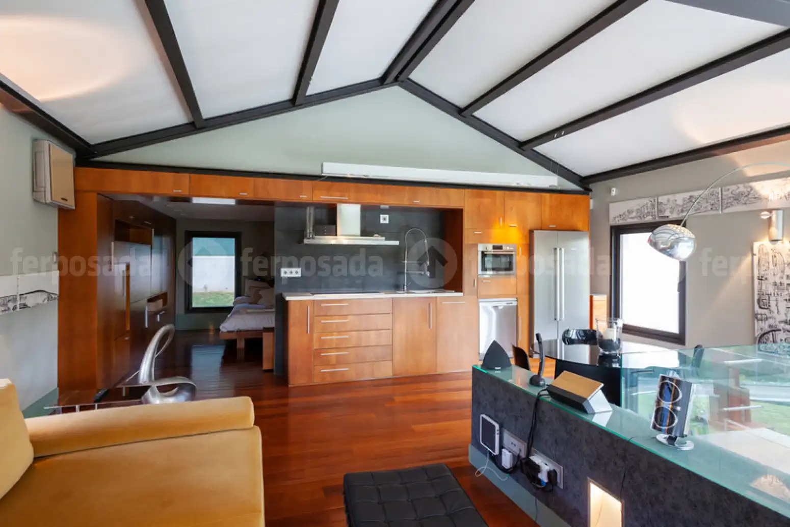 Sala de estar de Casa o chalet en venta en Carreño con Aire acondicionado, Calefacción y Jardín privado