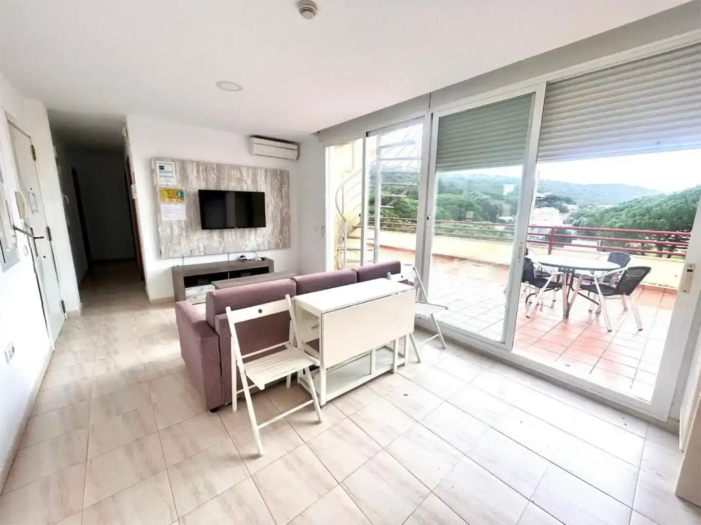 Sala de estar de Piso en venta en Barbate con Aire acondicionado, Piscina y Balcón