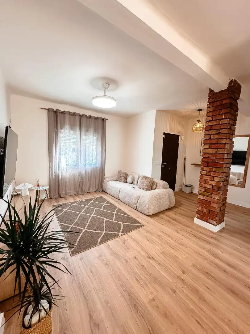 Sala d'estar de Casa adosada en venda en Cartagena amb Aire condicionat, Calefacció i Moblat