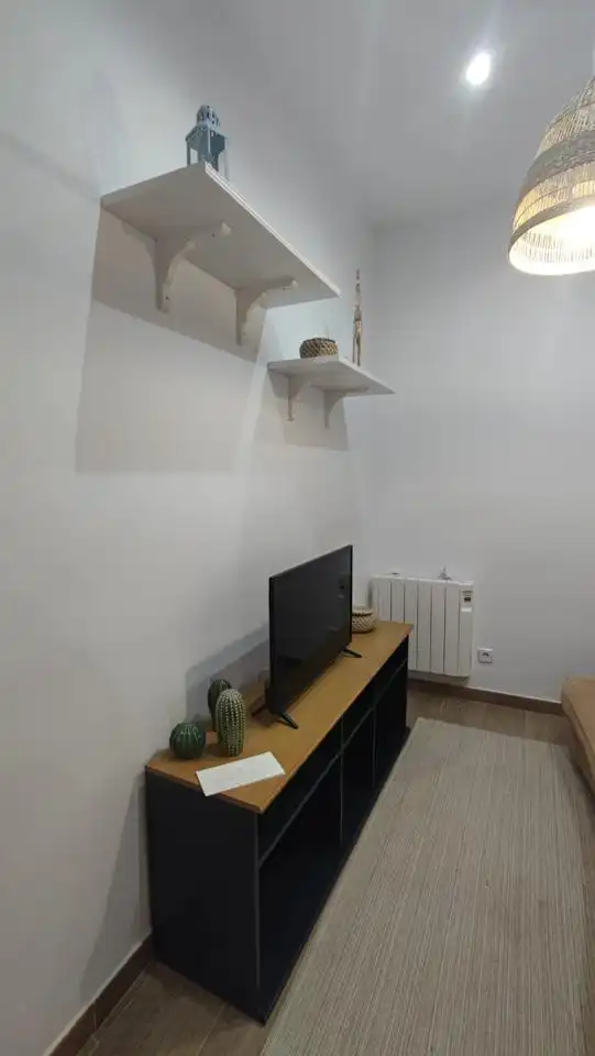 Wohnzimmer von Wohnung zur Miete in Madrid mit Klimaanlage, Heizung und Möbliert