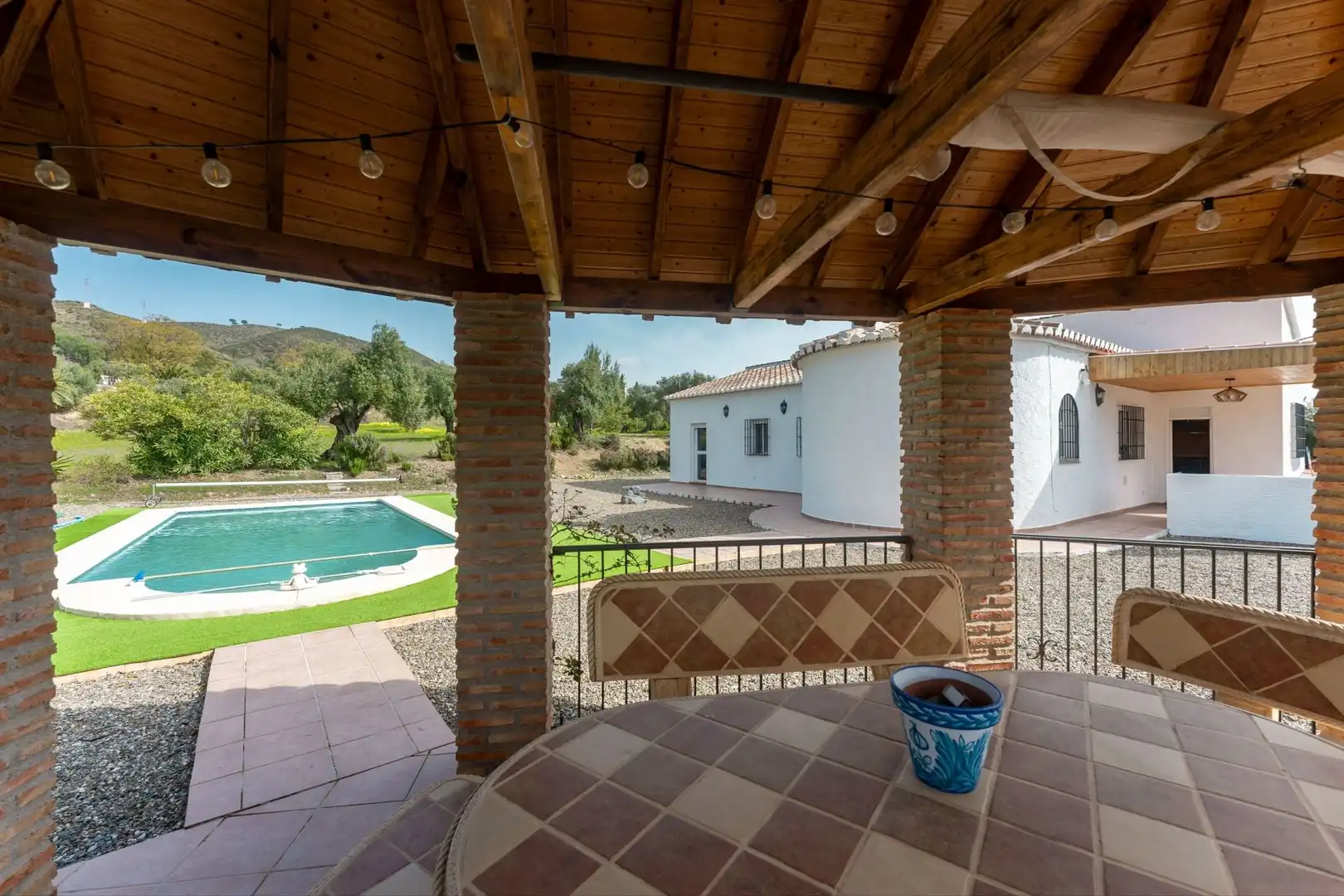 Casa rústica amb piscina en venda a Casarabonela, imagen 41