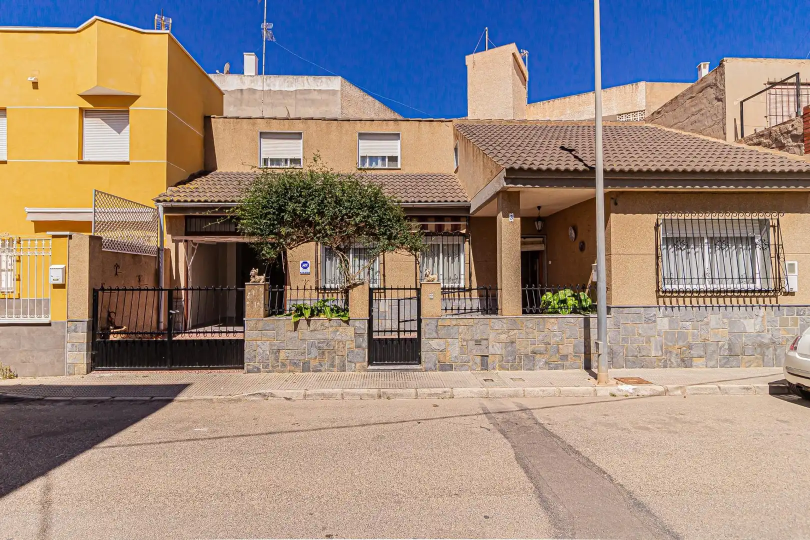 Exterior view of Houses for sale in San Pedro del Pinatar  with Air Conditioner, Private garden and Terrace