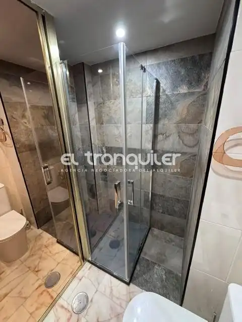 Badezimmer von Wohnung zur Miete in Móstoles mit Klimaanlage, Parkett und Terrasse