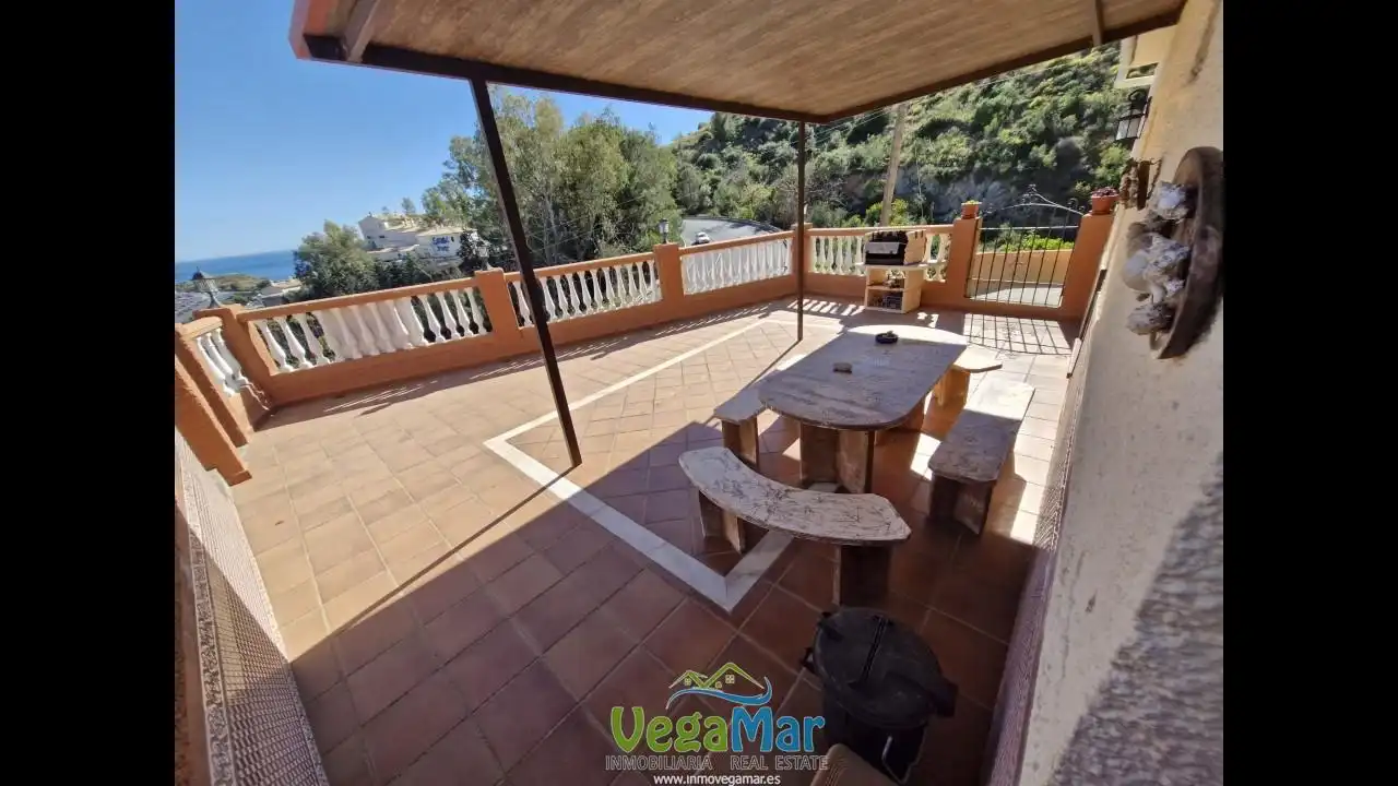 Terraza de Casa o chalet en venta en Almuñécar con Aire acondicionado, Jardín privado y Terraza
