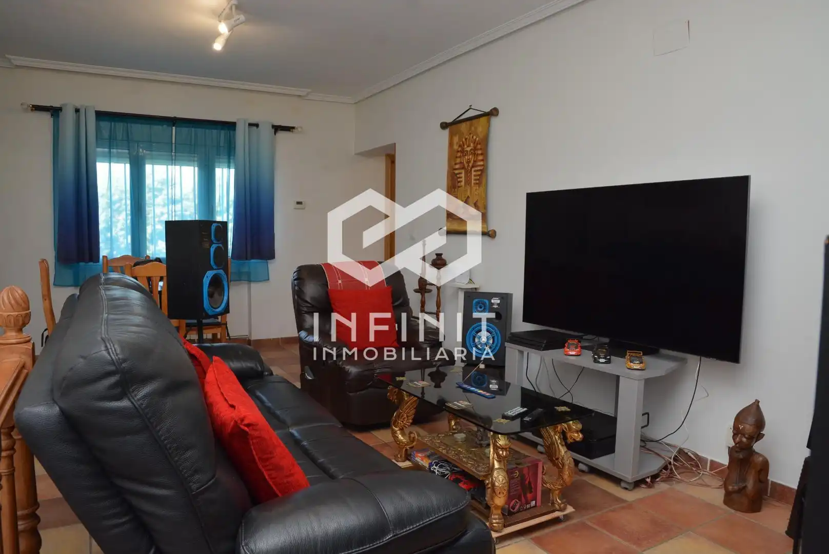 Sala de estar de Casa o chalet en venta en Valdeaveruelo con Calefacción, Jardín privado y Terraza