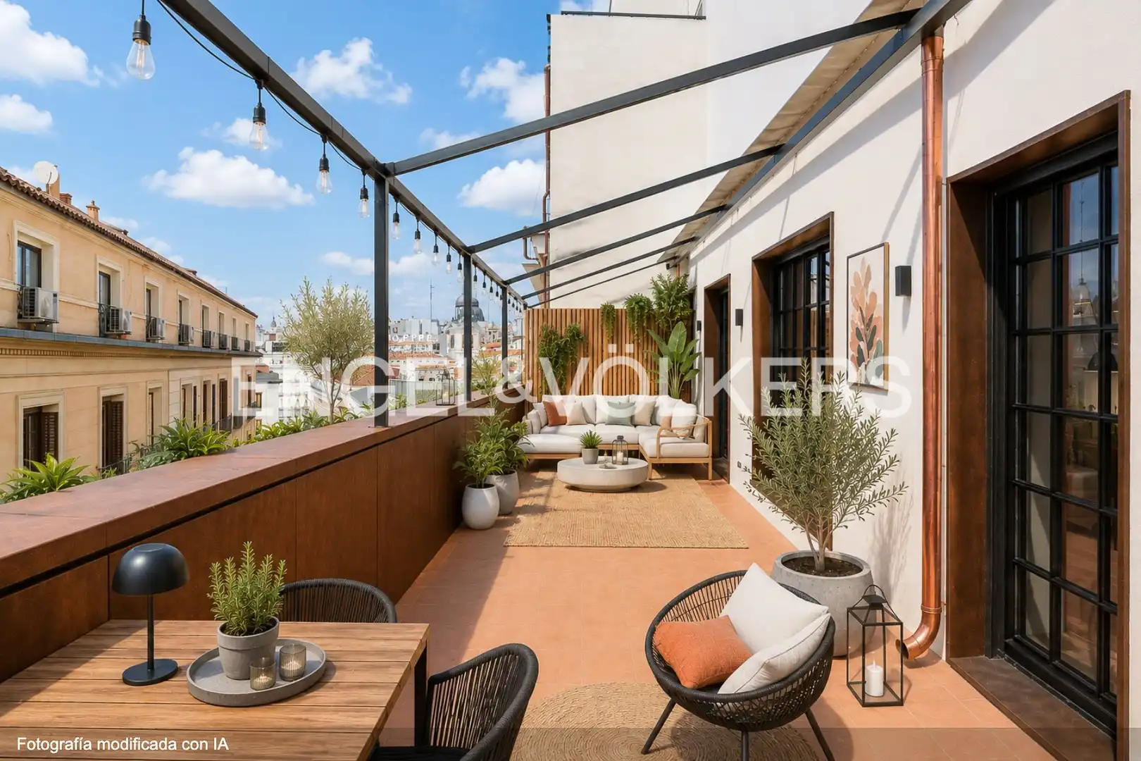 Terrace of Flat for sale in Madrid  with Air Conditioner, Heating and Terrace