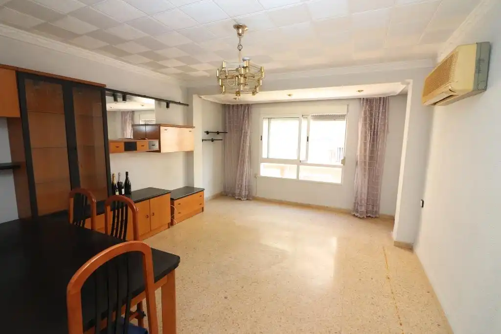 Dining room of Flat for sale in Buñol  with Air Conditioner, Terrace and Furnished