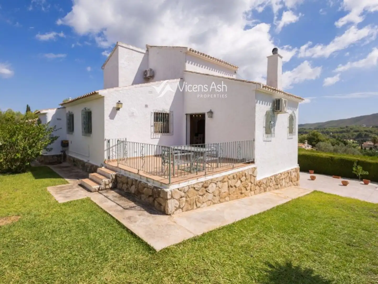 Exterior view of Houses for sale in Jávea / Xàbia  with Air Conditioner, Terrace and Storage room