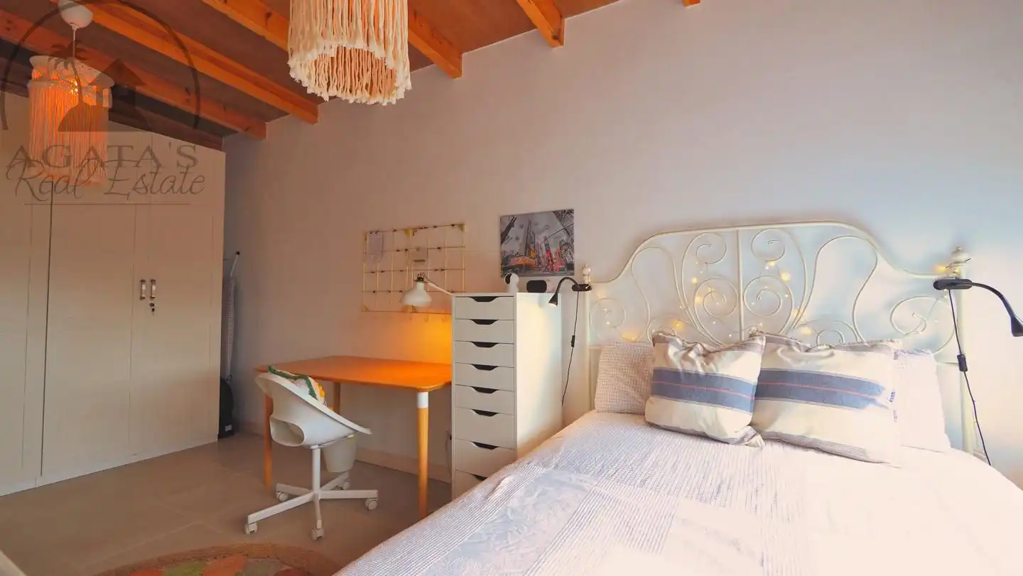 Schlafzimmer von Haus oder Chalet zur Miete in Los Silos mit Terrasse