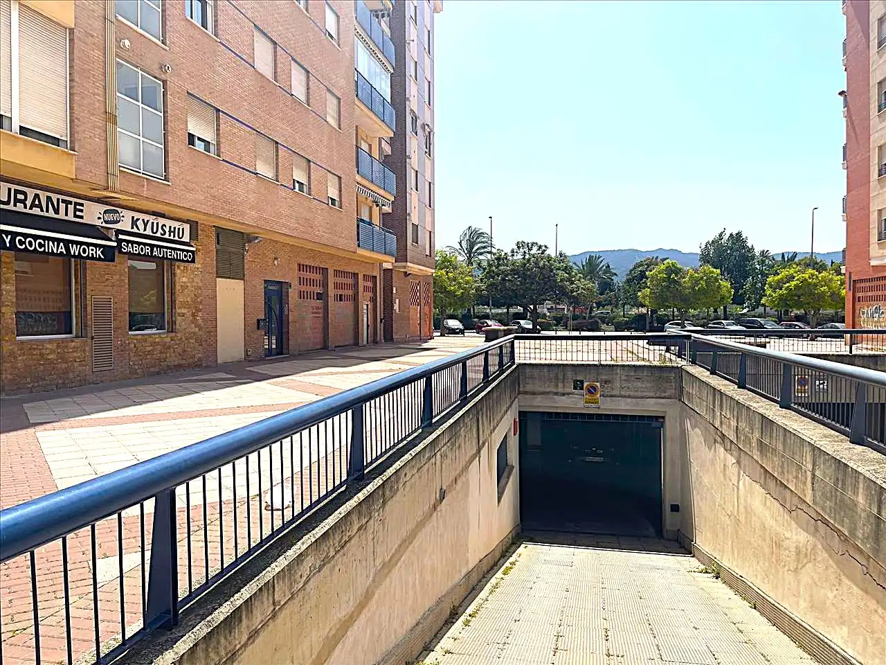 Vista exterior de Garatge en venda en Murcia