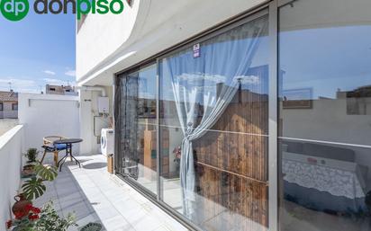 Terrace of Flat for sale in Churriana de la Vega  with Heating, Parquet flooring and Terrace