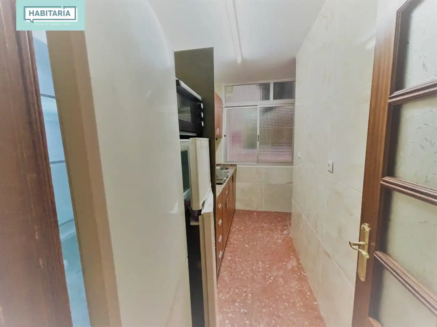 Küche von Wohnung zur Miete in Málaga mit Klimaanlage, Terrasse und Möbliert