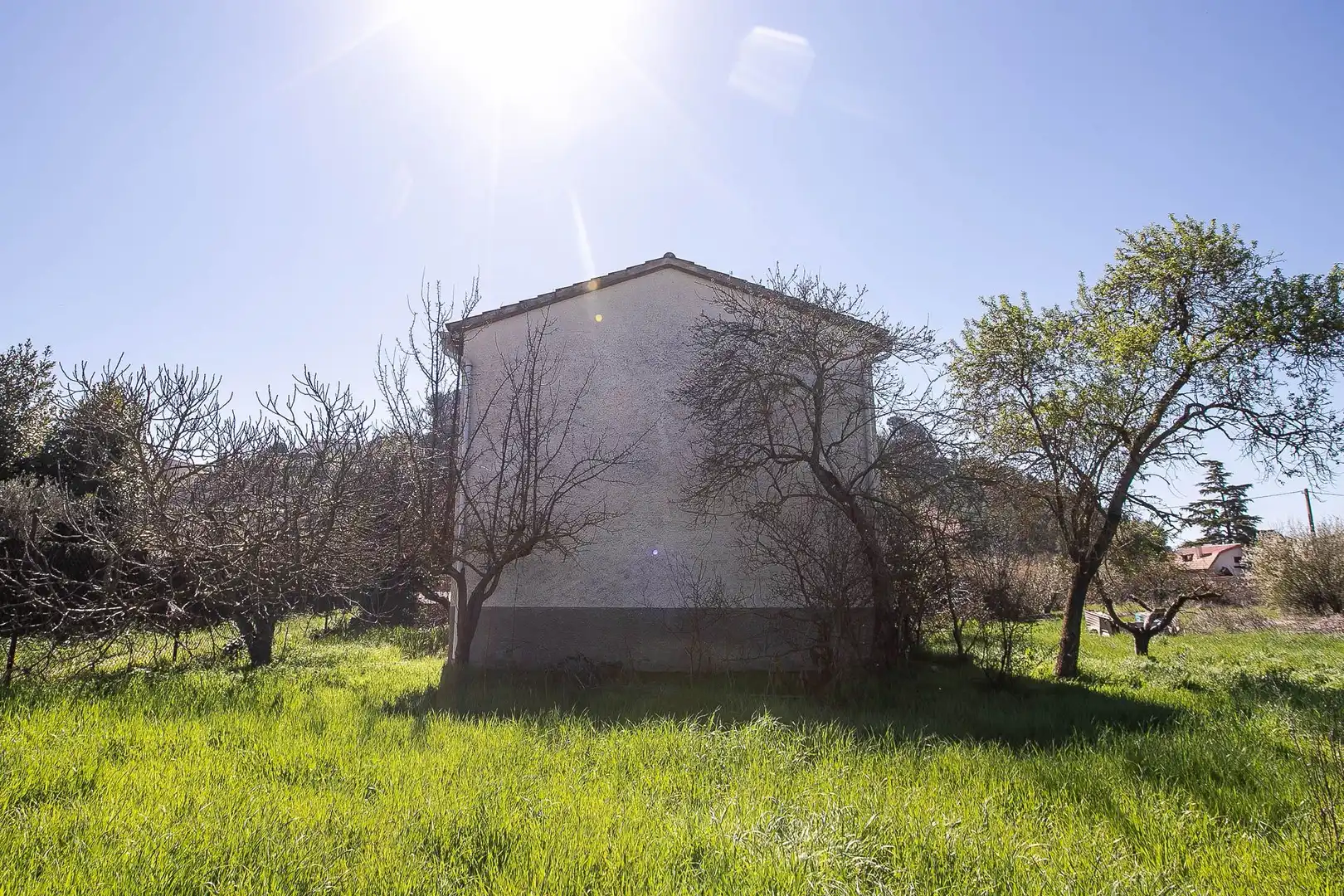 Vista exterior de Finca rústica en venda en Mendigorria amb Calefacció, Traster i Piscina