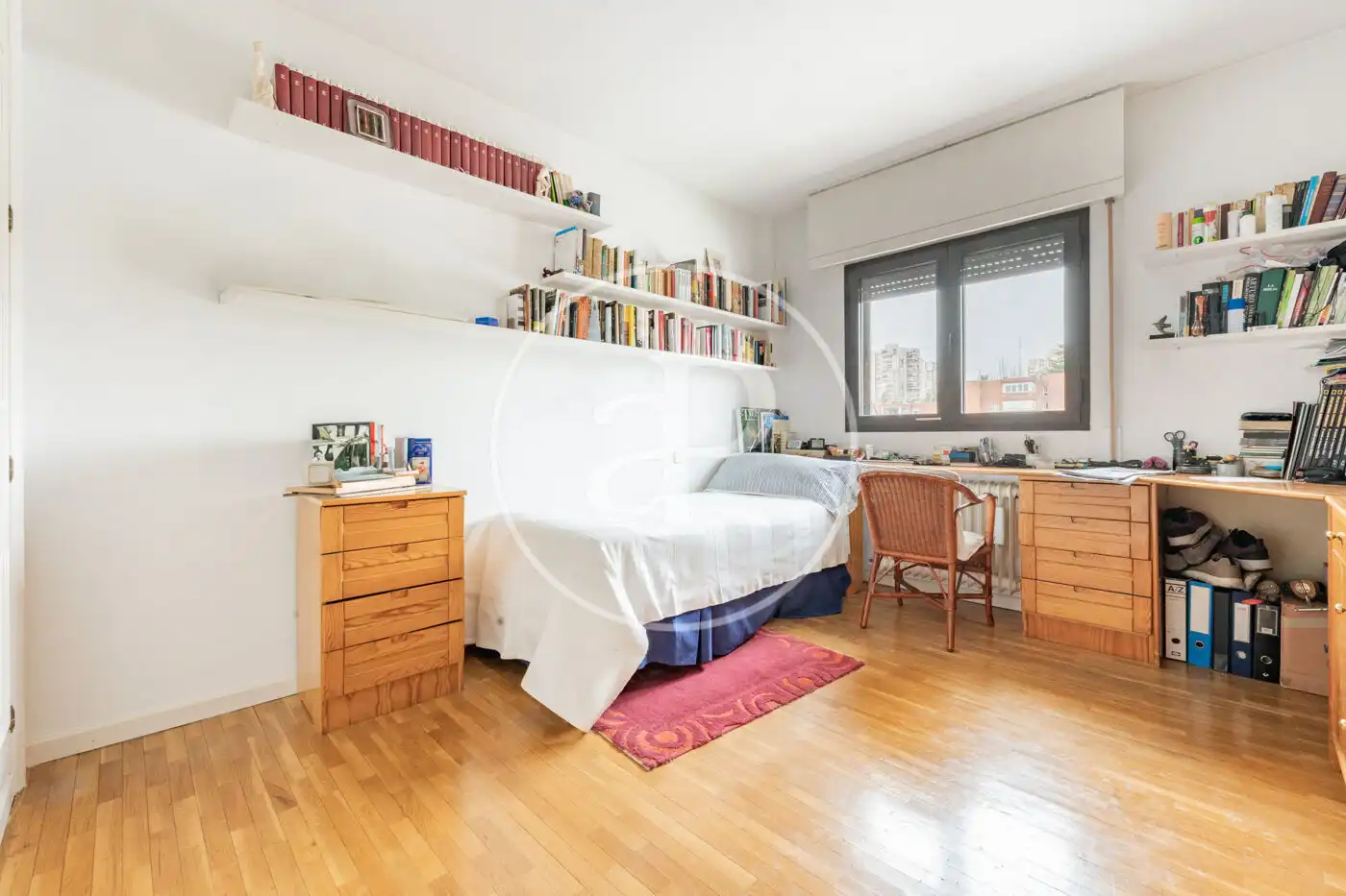 Bedroom of Detached homes for sale in Madrid  with Air Conditioner, Heating and Private garden