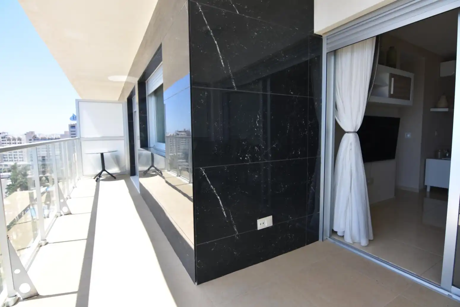 Terrace of Flat for sale in Oropesa del Mar / Orpesa  with Air Conditioner, Heating and Private garden