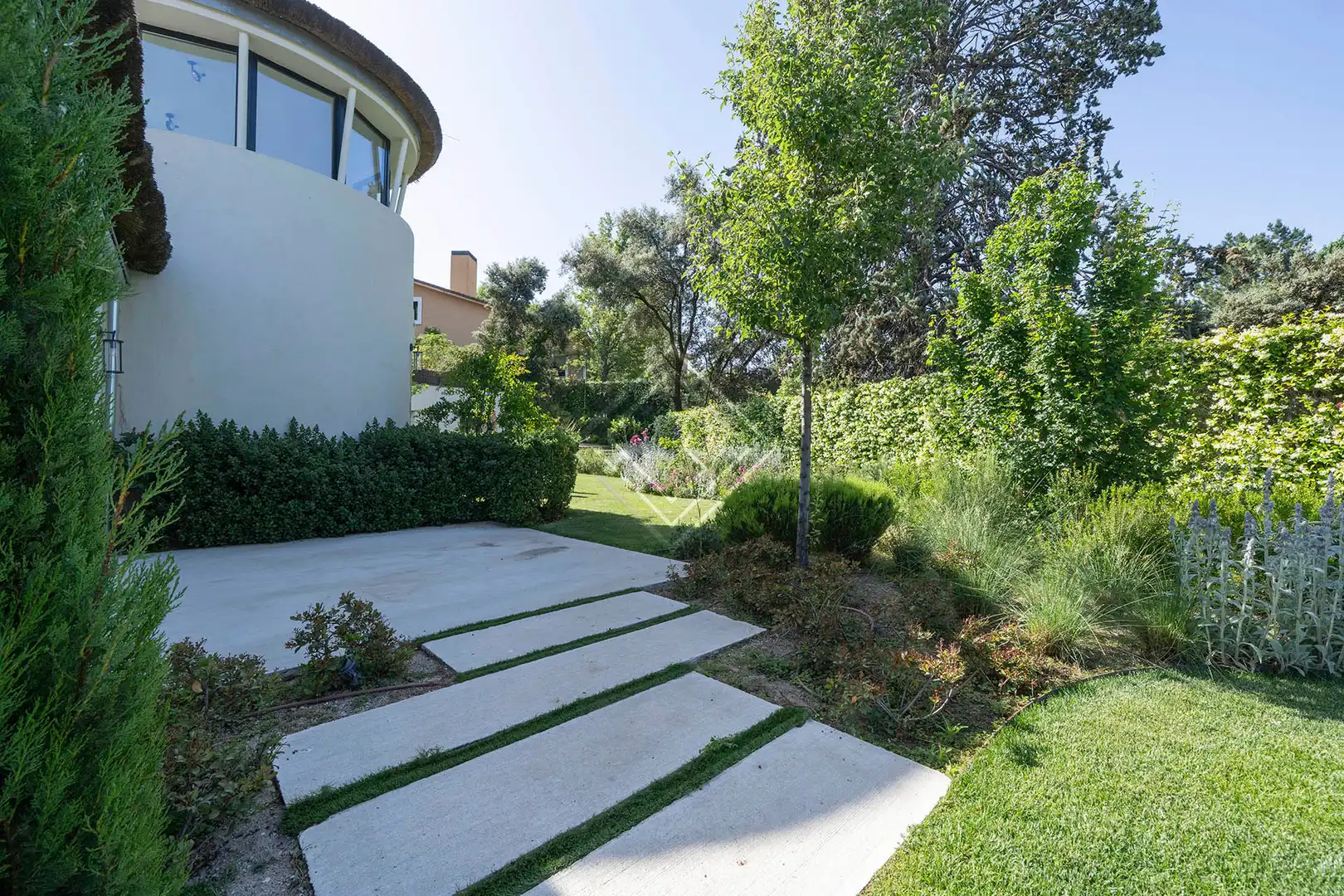 Jardí de Casa o xalet de lloguer en Madrid amb Aire condicionat, Jardí privat i Terrassa