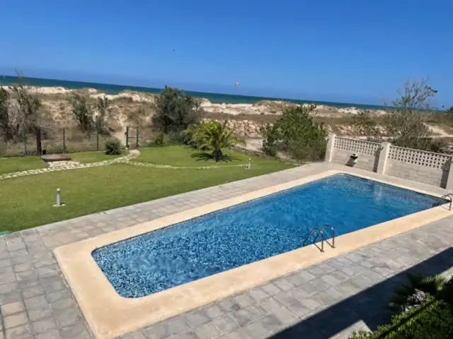 Schwimmbecken von Wohnungen zur Miete in Oliva mit Klimaanlage, Terrasse und Möbliert
