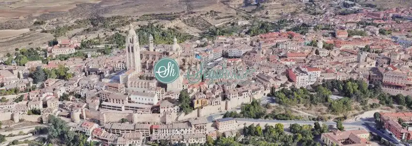 Außenansicht von Wohnung zur Miete in Segovia mit Heizung, Parkett und Möbliert